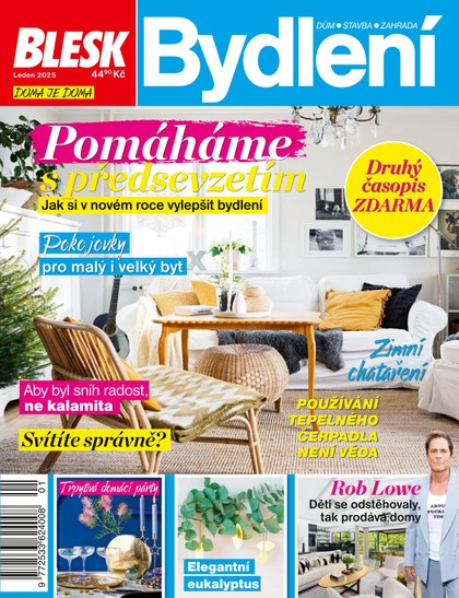 E-magazín BLESK BYDLENÍ - 1/2025 - CZECH NEWS CENTER a. s.