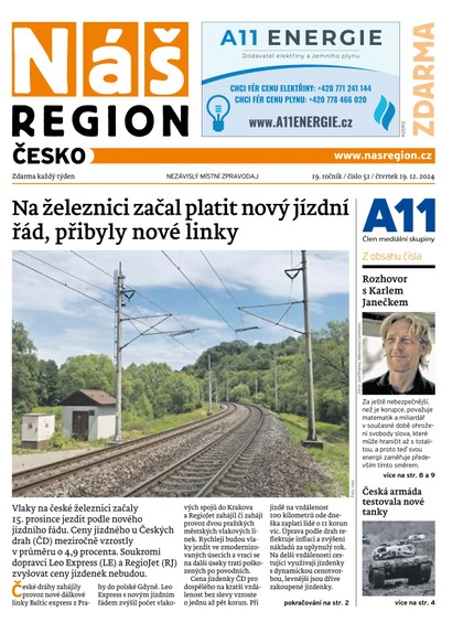 E-magazín Náš Region - Česko 51/2024 - A 11 s.r.o.