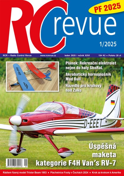 E-magazín RC revue 1/2025 - RCR s.r.o.