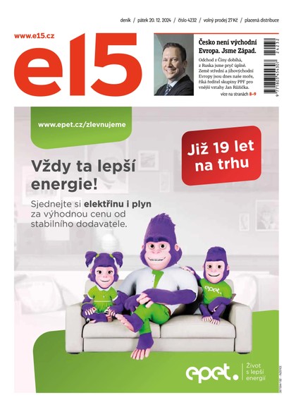 E-magazín E15 - 20.12.2024 - CZECH NEWS CENTER a. s.