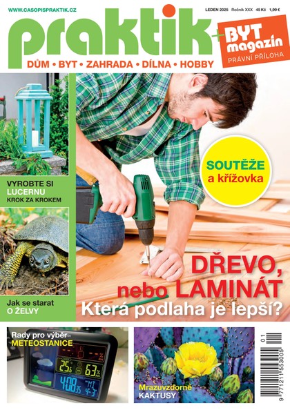 E-magazín PRAKTIK & příloha Byt magazín 1/2025 - Pražská vydavatelská společnost