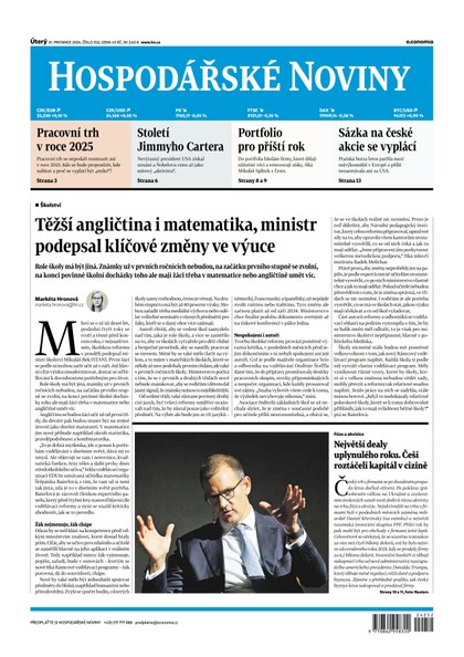 E-magazín HN 252 - 31.12.2024 - Economia, a.s.