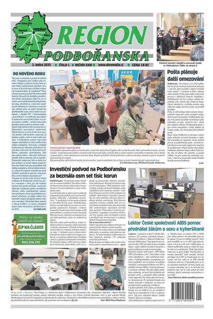 E-magazín Region Podbořanska 01/25 - Ohře Media