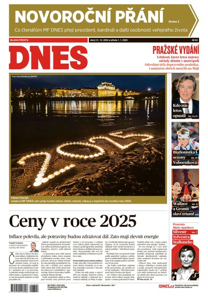 E-magazín MF DNES - 31.12.2024 - MAFRA, a.s.