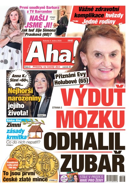 E-magazín AHA! - 04.01.2025 - CZECH NEWS CENTER a. s.