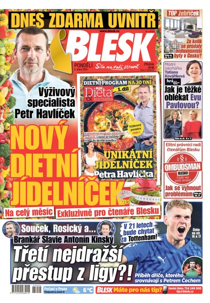 E-magazín Blesk - 06.01.2025 - CZECH NEWS CENTER a. s.