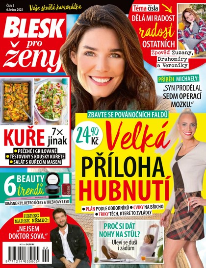 E-magazín BLESK PRO ŽENY - 2/2025 - CZECH NEWS CENTER a. s.