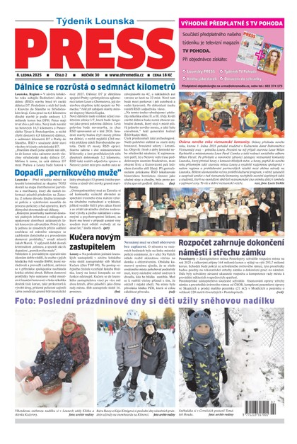 E-magazín Lounský Press 02/25 - Ohře Media