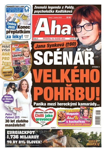 E-magazín AHA! - 07.01.2025 - CZECH NEWS CENTER a. s.