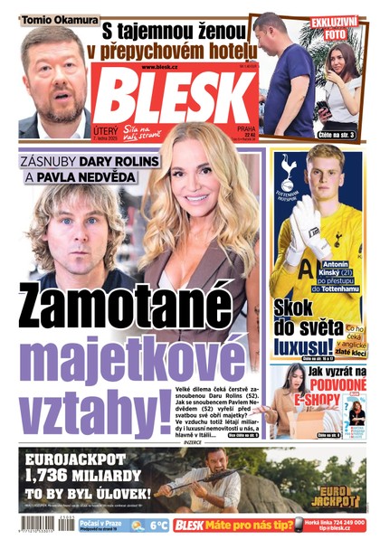 E-magazín Blesk - 07.01.2025 - CZECH NEWS CENTER a. s.