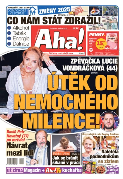 E-magazín AHA! - 08.01.2025 - CZECH NEWS CENTER a. s.