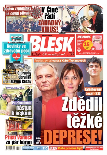 E-magazín Blesk - 08.01.2025 - CZECH NEWS CENTER a. s.