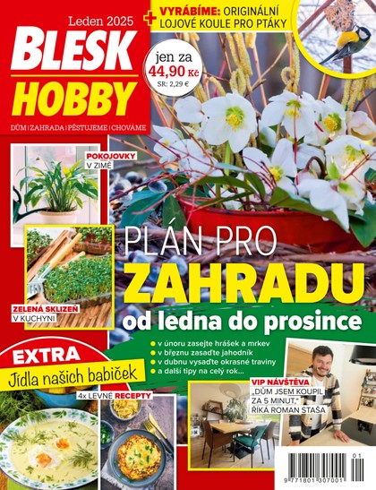 E-magazín BLESK HOBBY - 01/2025 - CZECH NEWS CENTER a. s.