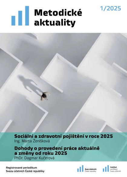 E-magazín Metodické aktuality Svazu účetních č. 1/2025 - Svaz účetních České republiky, z. s.