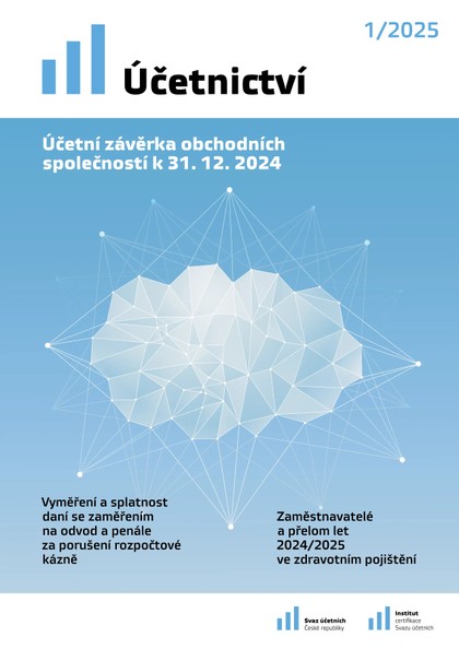 E-magazín Účetnictví č. 1/2025 - Svaz účetních České republiky, z. s.