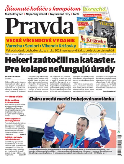 E-magazín Denník Pravda 10. 1. 2025 - OUR MEDIA SR a. s.