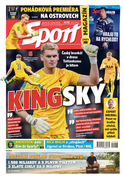 E-magazín Sport - 10.01.2025 - CZECH NEWS CENTER a. s.