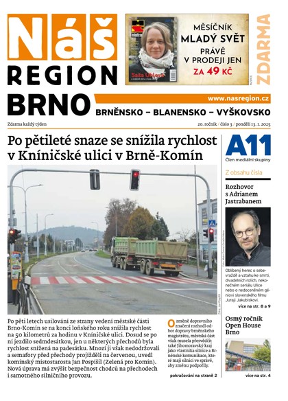 E-magazín Náš Region - Brno 3/2025 - A 11 s.r.o.