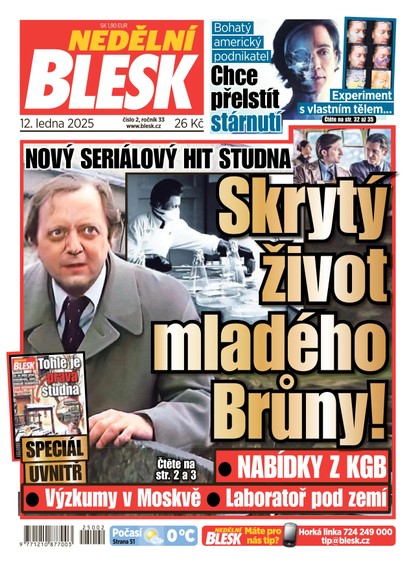 E-magazín NEDĚLNÍ BLESK - 12.01.2025 - CZECH NEWS CENTER a. s.