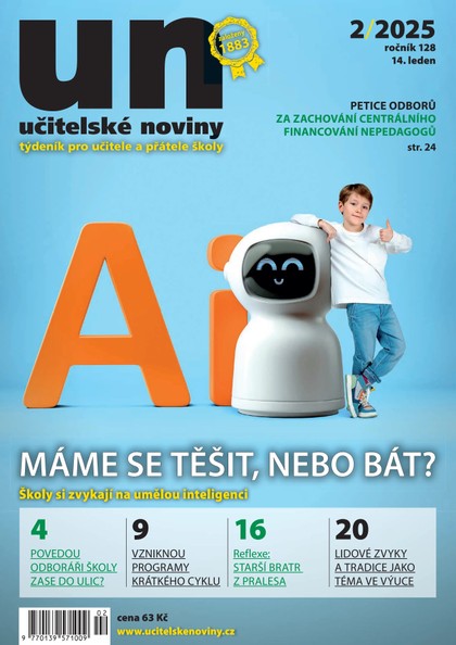 E-magazín Učitelské noviny 2/2025 - GNOSIS s.r.o.