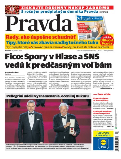 E-magazín Denník Pravda 13. 1. 2025 - OUR MEDIA SR a. s.