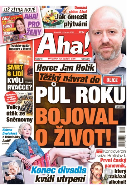 E-magazín AHA! - 13.01.2025 - CZECH NEWS CENTER a. s.