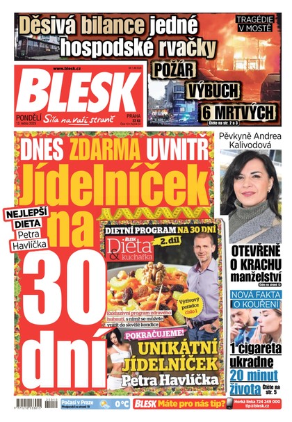 E-magazín Blesk - 13.01.2025 - CZECH NEWS CENTER a. s.