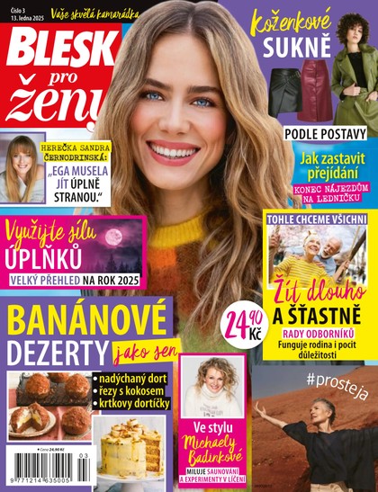 E-magazín BLESK PRO ŽENY - 3/2025 - CZECH NEWS CENTER a. s.