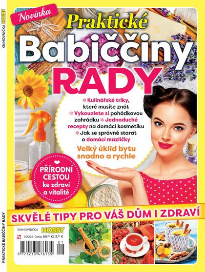 E-magazín Knihovnička Paní domu - Hobby (Babiččiny rady) 1/2025 - RF Hobby