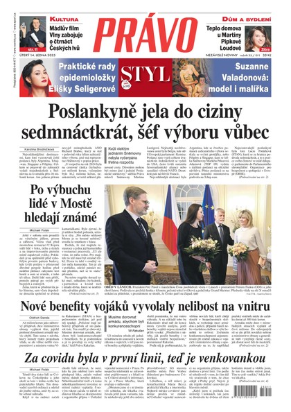 E-magazín Deník Právo - 14.1.2025 - Borgis, a.s.