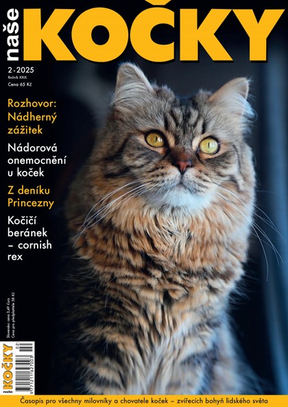 E-magazín Naše kočky, 02-2025 - Nakladatelství Minerva CZ, s. r. o.