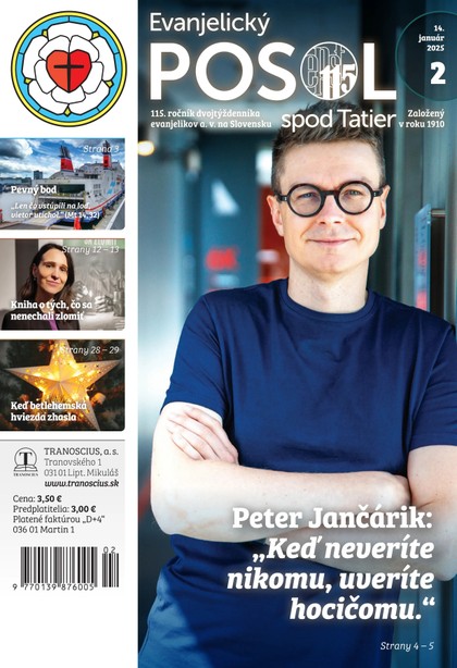 E-magazín Evanjelický posol spod Tatier 2/2025 - TRANOSCIUS a.s.