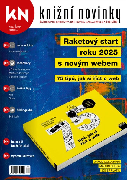 E-magazín Knižní novinky 1/2025 - Svět knihy, s.r.o. 