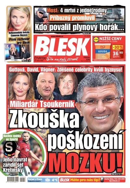 E-magazín Blesk - 16.01.2025 - CZECH NEWS CENTER a. s.