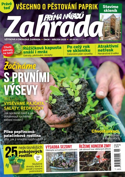 E-magazín Zahrada prima nápadů 1/2025 - Jaga Media, s. r. o.