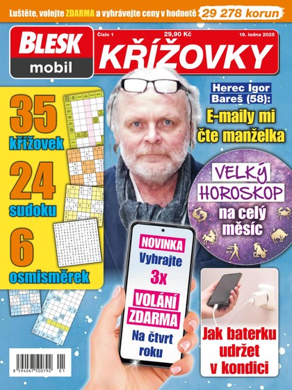 E-magazín BleskMobil křížovky 1/2025 - CZECH NEWS CENTER a. s.