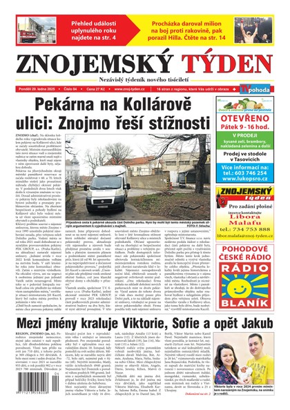 E-magazín Znojemský týden 04/2025 - Znojemský týden