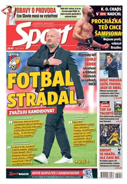 E-magazín Sport - 20.01.2025 - CZECH NEWS CENTER a. s.