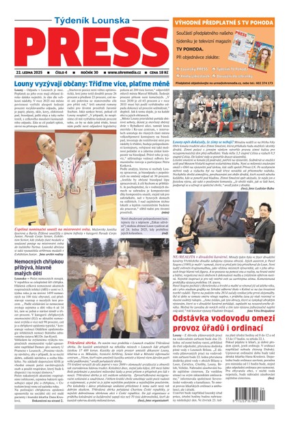 E-magazín Lounský Press 04/25 - Ohře Media