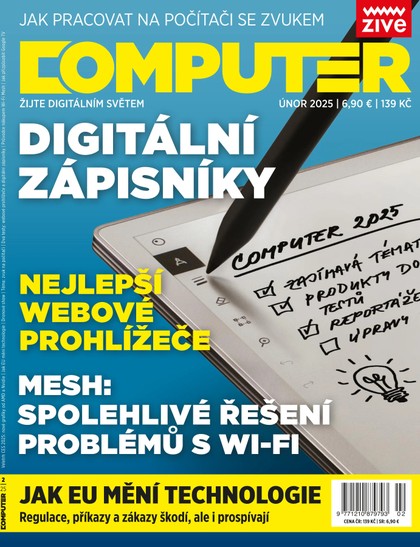 E-magazín COMPUTER - 2/2025 - CZECH NEWS CENTER a. s.