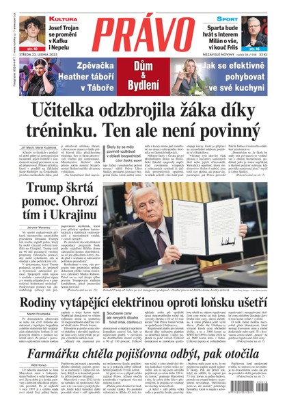 E-magazín Deník Právo - 22.1.2025 - Borgis, a.s.