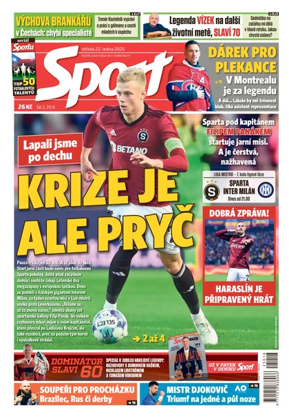 E-magazín Sport - 22.01.2025 - CZECH NEWS CENTER a. s.