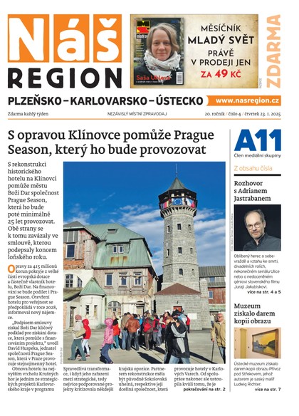 E-magazín Náš Region - Karlovarsko 4/2025 - A 11 s.r.o.