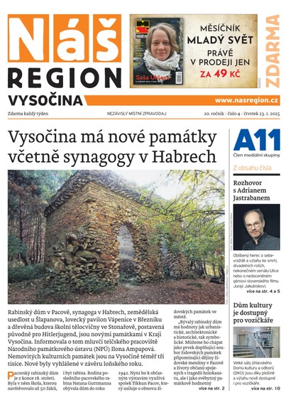 E-magazín Náš Region - Vysočina 4/2025 - A 11 s.r.o.