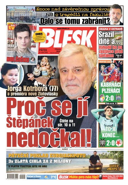 E-magazín Blesk - 24.01.2025 - CZECH NEWS CENTER a. s.