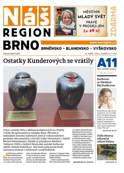 E-magazín Náš Region - Brno 5/2025 - A 11 s.r.o.