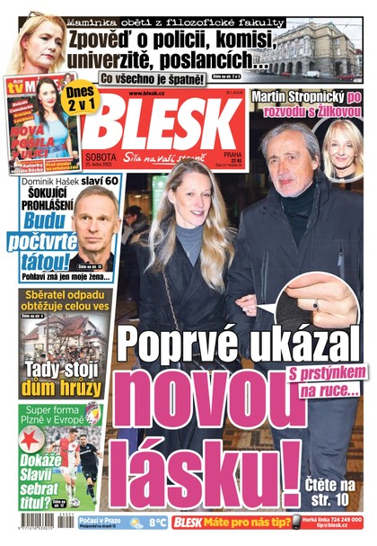 E-magazín Blesk - 25.01.2025 - CZECH NEWS CENTER a. s.