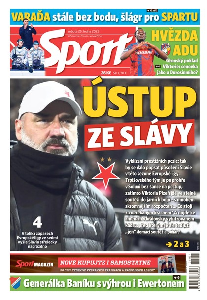 E-magazín Sport - 25.01.2025 - CZECH NEWS CENTER a. s.