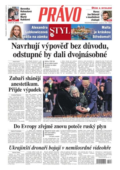 E-magazín Deník Právo - 28.1.2025 - Borgis, a.s.