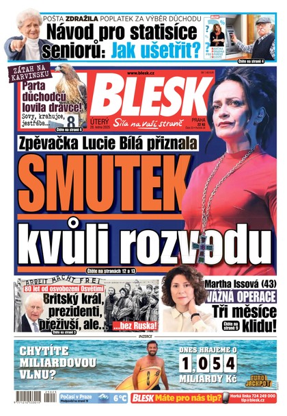 E-magazín Blesk - 28.01.2025 - CZECH NEWS CENTER a. s.